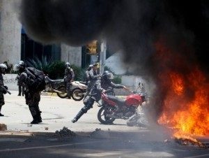 Protestas en Venezuela.