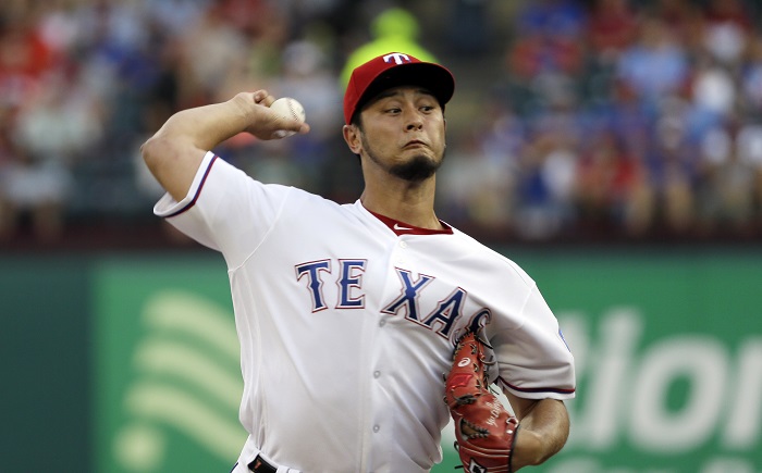 Los Ángeles, puntero de la División Oeste de la Liga Nacional con la mejor foja adquirió a Darvish a cambio de tres peloteros de ligas menores.