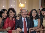 Danilo Medina y su familia.