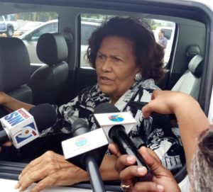 La Defensora del Pueblo, Zoila Martínez Guante (foto Julio Caraballo)