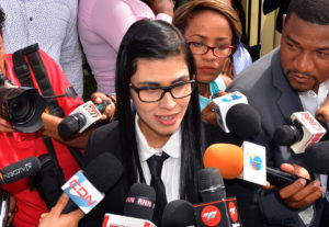 Olga Diná Llaverías, fiscal de la provincia Santo Domingo (Foto: Juan Tomás Valenzuela).