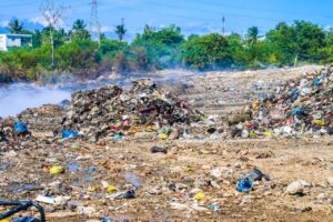 El Vertedero de Haina es afectado por un incendio