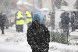 Tormenta, nieve