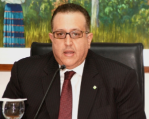 Magín Díaz, director de la Dirección General de Impuestos Internos –DGII-