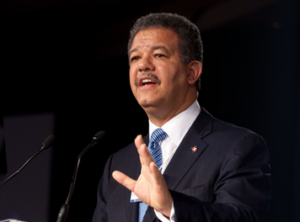 Leonel Fernández, presidente del Partido de la Liberación Dominicana 