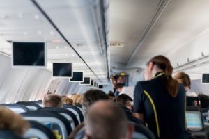 Disminuye el retiro de pasajeros de los vuelos en EEUU