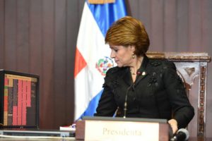 Lucía Medina rinde cuentas de su gestión en la Cámara de Diputados.