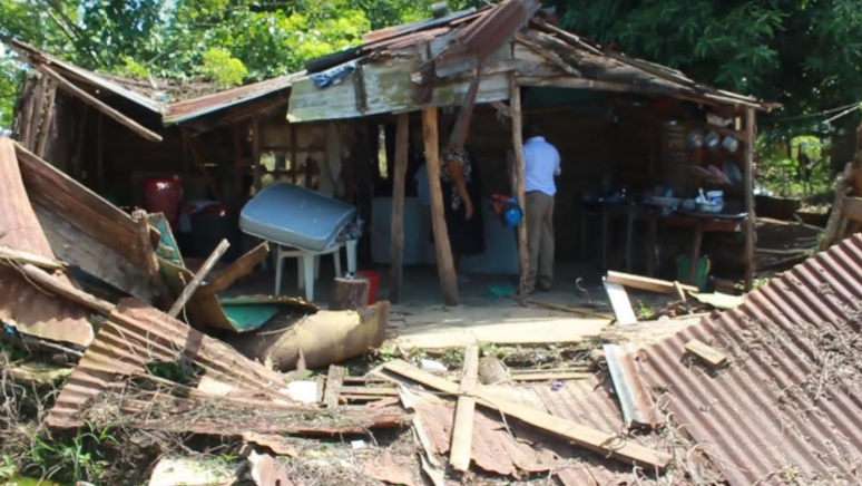 Casas en mal estado en Sánchez Ramírez