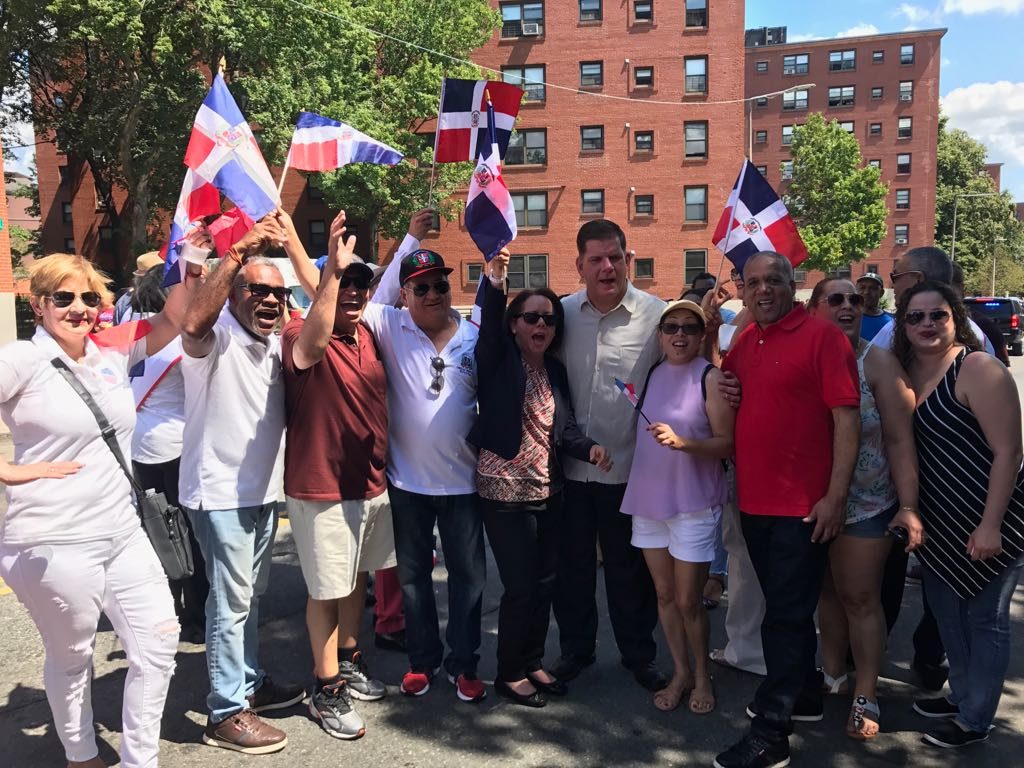 Delegación del Consulado General en Boston en el tradicional Desfile Dominicano en Nueva York.