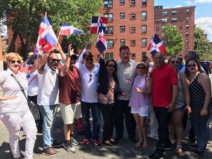 Delegación del Consulado General en Boston en el tradicional Desfile Dominicano en Nueva York.