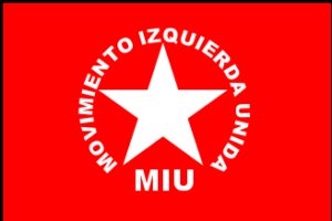 El Movimiento Izquierda Unida –MIU-.