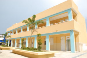 Uno de dos centros educativos entregados por el presidente Danilo Medina en el Distrito Nacional