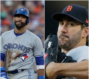 José Bautista y Justin Verlander pasan a la lista de waivers revocables