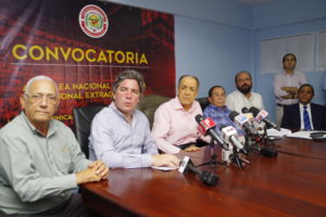 Rueda de Prensa Comisión Organizadora Asamblea Ordinaria de Delegados PRSC