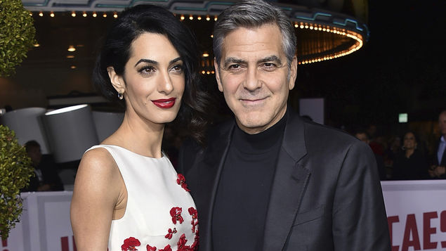 Amal y George Clooney