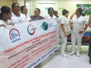 Enfermeras demandan nombramiento de empleados y la terminación del hospital José María Cabral y Báez.