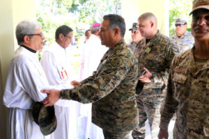 El ministro de Defensa, teniente general Rubén Darío Paulino Sem