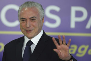 El presidente de Brasil Michel Temer sobrevive a votación en el Congreso