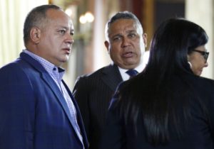 Diosdado Cabello, Pedro Carreno, Delcy Rodríguez en la Samblea Consrtitucional de Venezuela