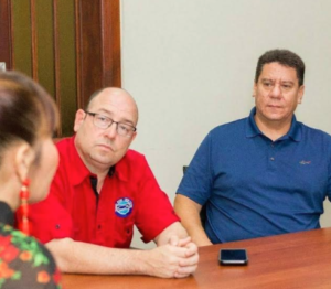 Directora del Servicio Regional de Salud Metropolitano (SRSM), doctora Mirna Font- Frías, recibió la visita de cortesía del director de Donaciones de la organización Food For The Poor Inc, Javier Ramírez y el gerente de Operaciones Internacionales de dicha entidad, César Guevara