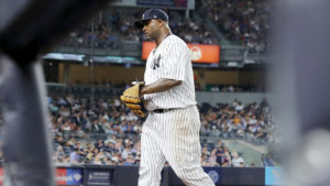 El zurdo veterano de los Yankees, CC Sabathia (Foto MLB)