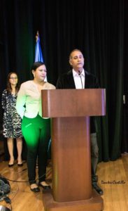 Robert Cornelio y Yarissa Rodríguez, organizadores de la conferencia Casting y Proyección Internacional