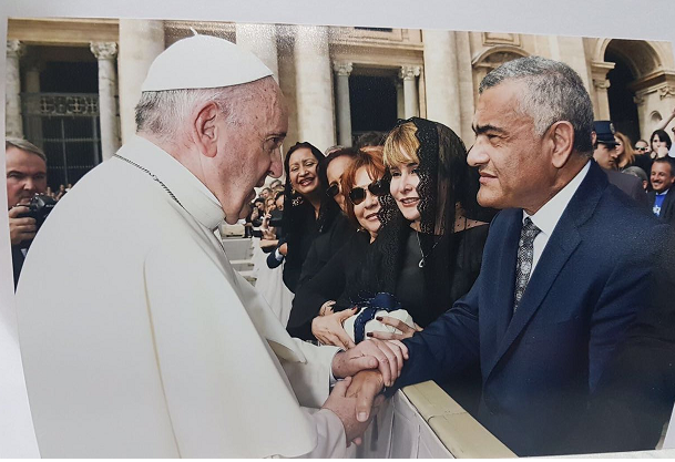 Papa Francisco recibe al Viceministro de Relaciones Exteriores de ese país, doctor Carlos Gabriel García