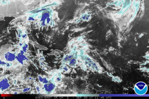 Acercamiento de onda tropical y vaguada provocarán lluvias sobre el país