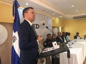 Diorys Pol, presidente de la Unión Empresarial Dominicana. La UED rechaza incremento de precio en transporte de carga