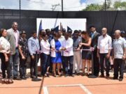 Inauguración de nuevo estadio de béisbol en Boca Chica