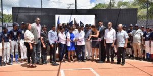 Inauguración de nuevo estadio de béisbol en Boca Chica