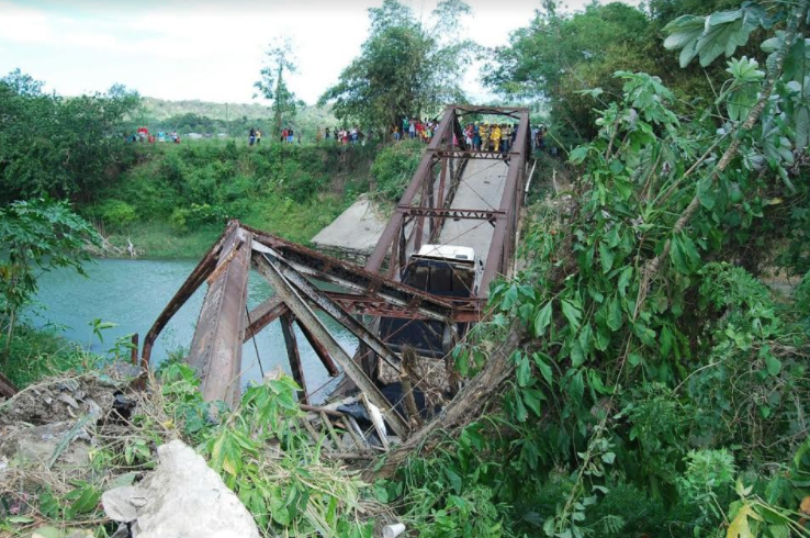 Puente el municipio de Villa Montellano, provincia de Puerto Plata.