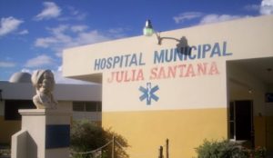 Hospital Julia Santana, Tamayo, donde fueron llevados hermanitos que ingirieron salami envenenado.