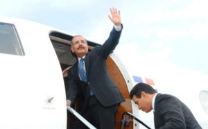 Presidente Danilo Medina viajará.