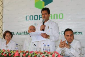 Dioris Joaquín Estévez, presidente del Consejo de Administración de COOPSANO.