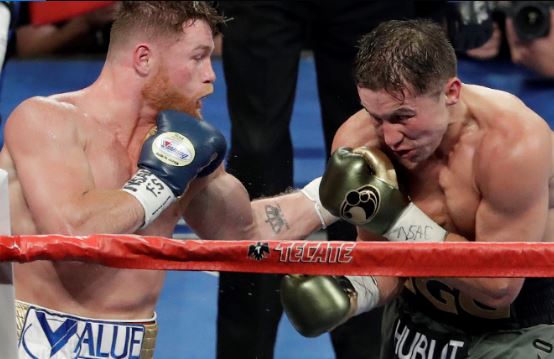 Saúl -Canelo- Álvarez y Gennady Golovkin