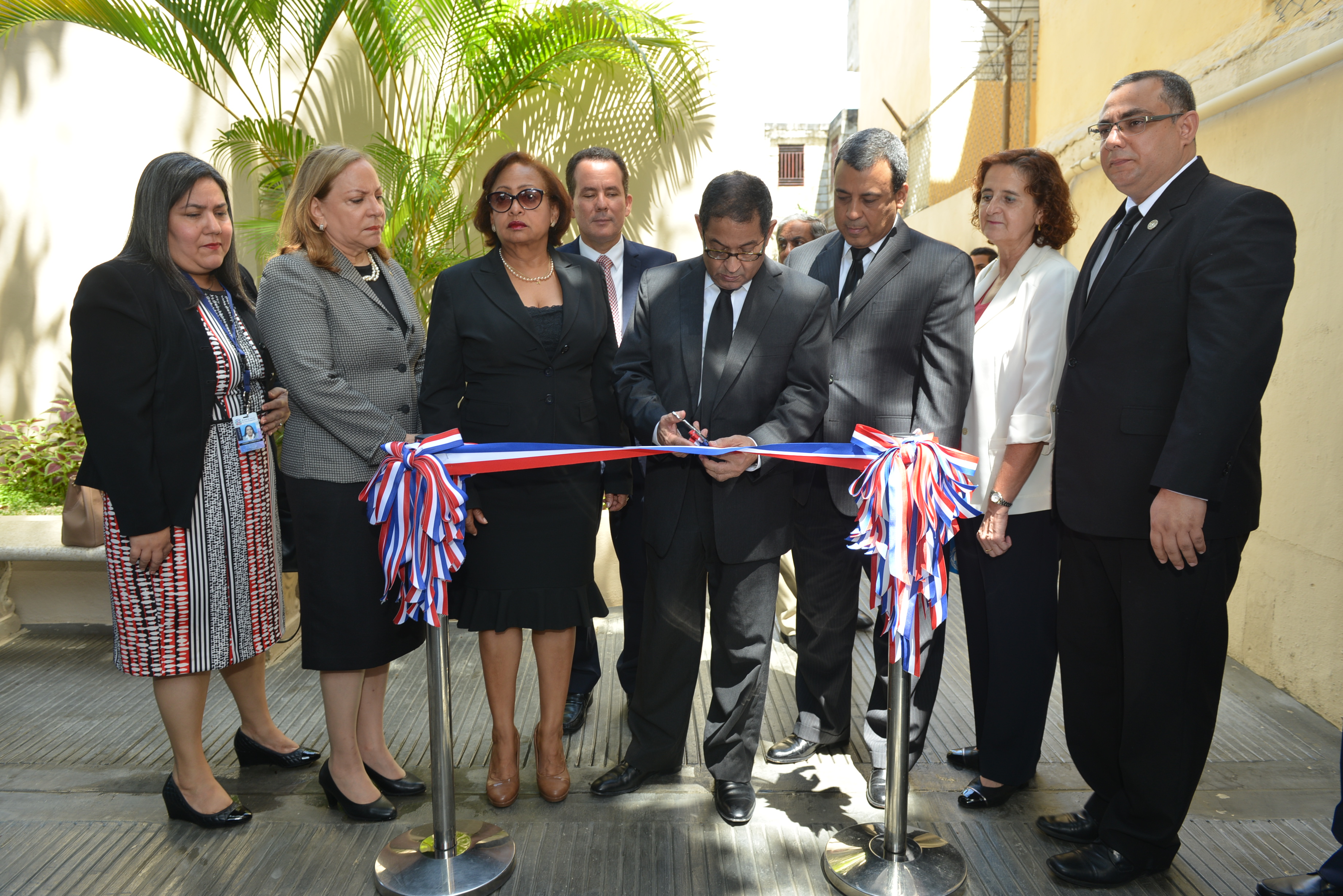 El presidente de la Suprema Corte de Justicia (SCJ), Mariano Germán Mejía, inauguró este lunes otro Centro de Entrevistas