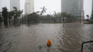La Florida durante el paso del huracán Irma