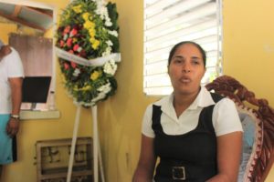 Bernarda Ovalle Jiménez, madre de, Dioscary Gómez Ovalle, encontrada muerta la semana pasada en una comunidad de Fantino (foto Narciso Acevedo)