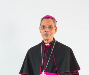 S.E.R. Monseñor Rafael L. Felipe Núñez, Obispo Emérito de Barahona, de la Pastoral Social de la Conferencia del Episcopado Dominicano.