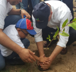 Medio Ambiente inicia Mes de la Reforestación