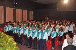 Cuarta Graduación Ordinaria y Séptimo Acto de Investidura del Instituto Especializado de Estudios Superiores Loyola (IEESL), en San Cristóbal