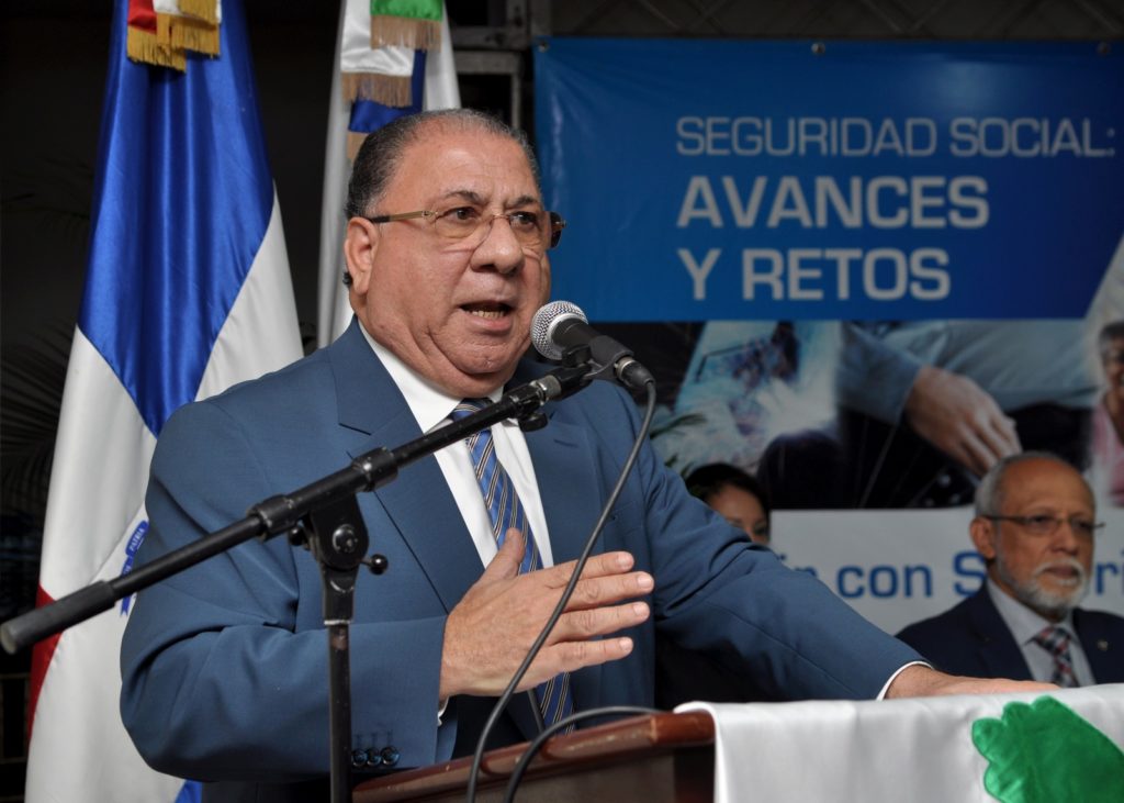 El Presidente del CNSS, José Ramón Fadul