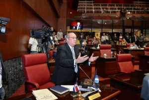 Charles Mariotti, senador del Partido de la Liberación Dominicana (PLD) por la provincia Monte Plata