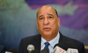 Bautista -Bauta- Rojas Gómez, miembro del Comité Político del PLD. (Foto Kelvin Mota)