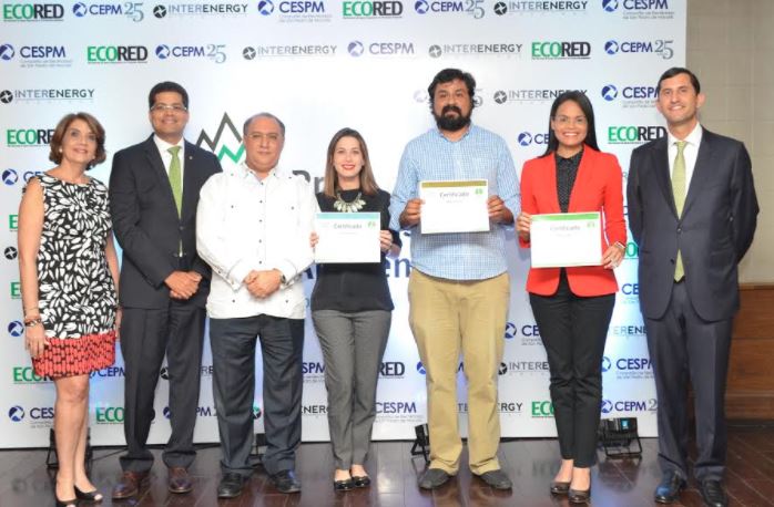 Ganadores del concurso de periodismo ambiental