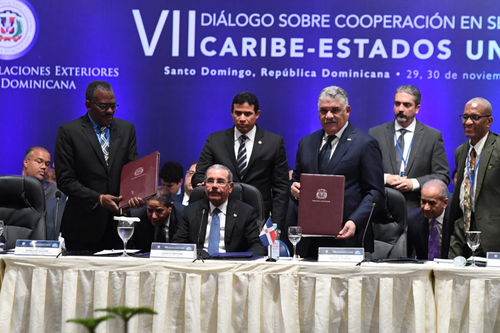 Firma de Memorándum de Entendimiento sombre seguridad entre RD y Caricom