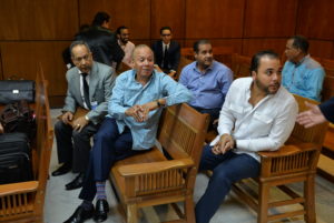 Ángel Rondón durante la audiencia de apelación del Ministerio Público (Foto Romelio Montero).