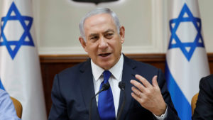 El primer ministro de Israel, Benjamín Netanyahu