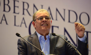 El ministro de Interior y Policía, Carlos Amarante Baret